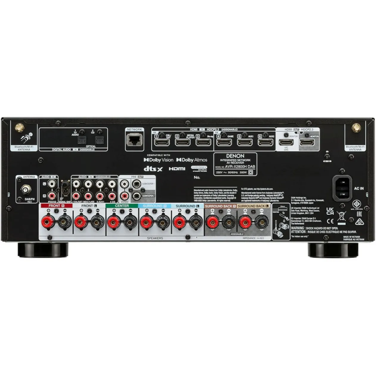 Denon AVR-X2800H DAB